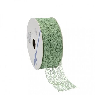 4A Honeycomb Ribbon | Colour: Mint green | Width 38 millimetre | Length 20 metre | Per roll