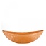 Plastic Melamine Flower box Plant box Boat-shaped | Colour: Terracotta | Length 55 centimeter | Width 13.5 centimeter | Height 17.5 centimeter | Per 6 boats
