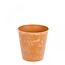 Kunststof Melamine Bloempot Plantenpot | Kleur: Terracotta | Diameter 11 centimeter | Hoogte 10.5 centimeter | Per 10 bloempotten