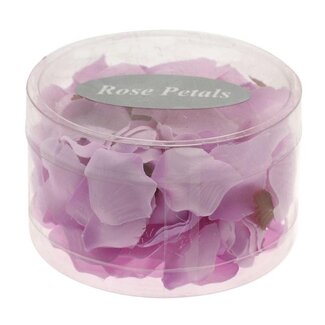 4A Pétales de rose Fleurs artificielles | Couleur: lilas | Par 150 pétales de rose