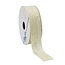 Jute ribbon | Colour: Cream-coloured | Width 25 millimeter | Length 10 meter | Per roll