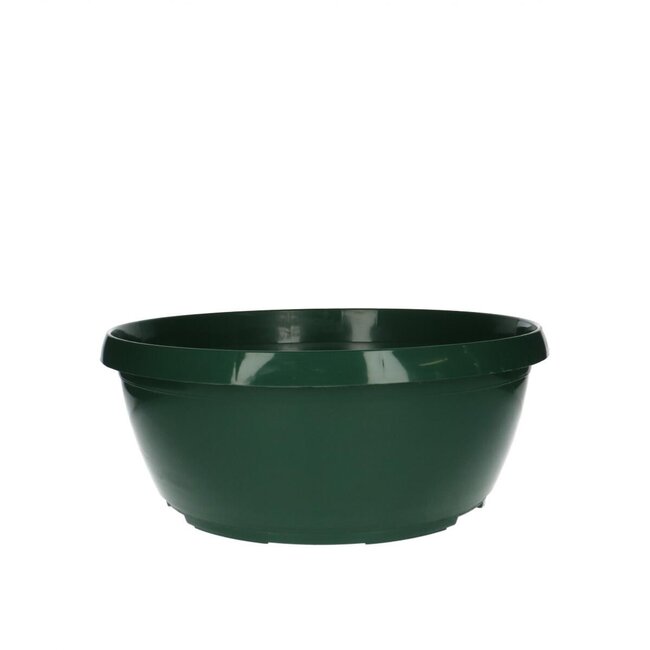 Plastic Bowl "Classic" | Colour: Green | Diameter 30 centimeter | Height 13 centimeter | Per 10 bowls