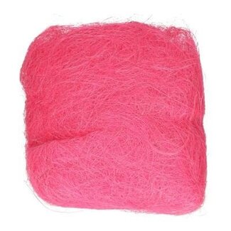 4A Decoratie Sisal | Kleur: Fuchsia | Per 250 gram
