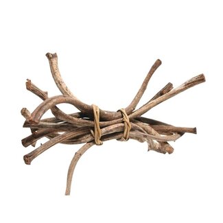 4A Getrocknete Crazy Vine Zweige | Farbe: Braun | Trockendekoration | Länge ± 30 centimeter | 10 Zweige pro Bund | Pro Bund