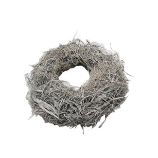 4A Root Wreath | Colour: Natural White Brown | Diameter 40 centimeter | Per wreath