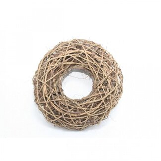4A Couronne de racines de vigne | Couleur: Brun clair | Diamètre 28 centimeter | Par couronne