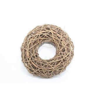 4A Wijnstok Wortel Krans | Kleur: Lichtbruin | Diameter 38 centimeter | Per krans