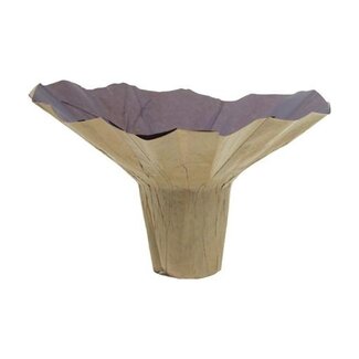 4A Kraft Paper Bouquet Holder “Rosette” | Colour: Lilac-coloured | Diameter 23 centimetre | Per 10 bouquet holders