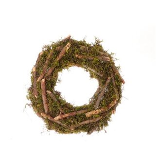 4A Veliko Wreath | Colour: Green | Diameter 40 centimeter | Per wreath