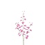 Orchidee Kunstblume “Tanzende Dame” | Farbe: Rosa | Oncidium Kunstblumen | Länge ± 80 centimeter | Pro 6 Kunstblumen