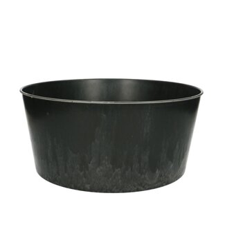 4A Melamine Schaal | Kleur: Grijs | Diameter 29 centimeter | Hoogte 14 centimeter | Per 8 schalen