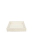 Wooden Tray | Colour: Natural White | Length 20 centimeter | Width 20 centimeter | Height 4 centimeter | Per 4 trays