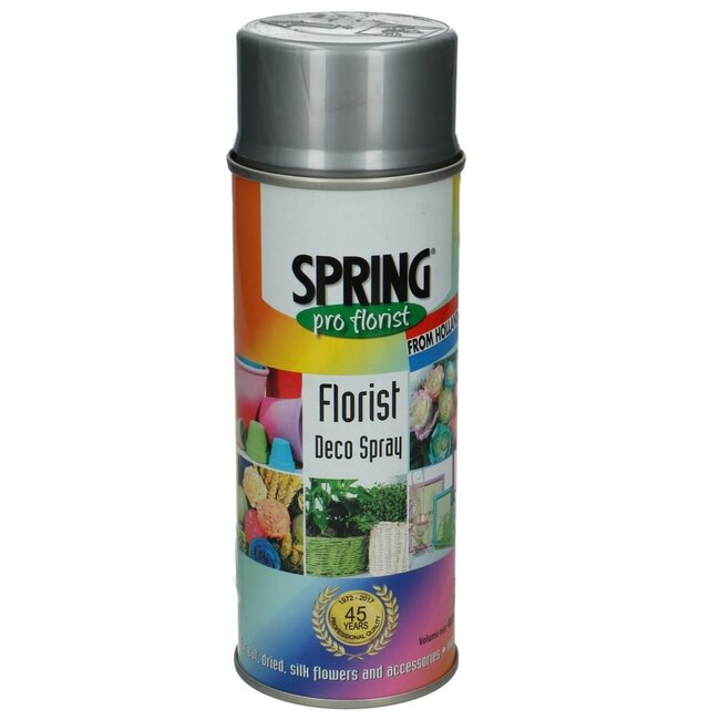 Peinture en spray colorée “Brite Silver” | Couleur: Argenté | Contenu 400 milliliter | Par bombe