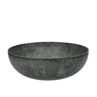 4A Kunststoff Melamin Schale Teller | Farbe: Grau | Durchmesser 30 centimeter | Höhe 10 centimeter | Pro 12 Schalen