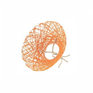 4A Blumenhalter 100% Paperweb | Farbe: Orange | Durchmesser 20 centimeter | Pro 10 Blumenhalter