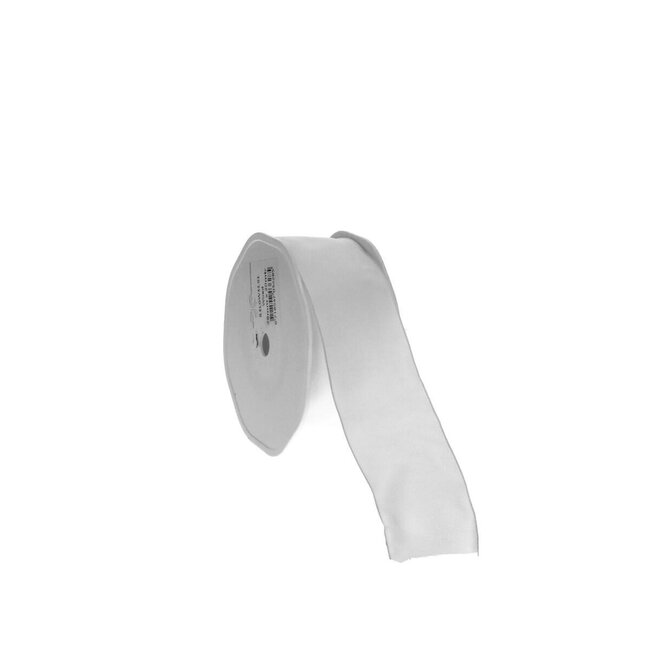 Fil Textile Ruban | Couleur: Blanc naturel | Largeur 38 millimeter | Longueur 20 meter | Par rouleau