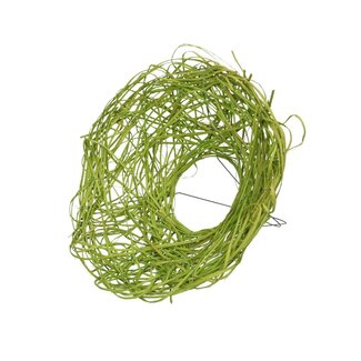 4A Support de bouquet “Woody” | Couleur: Vert pomme | Diamètre 25 centimeter | Par 10 porte-bouquets