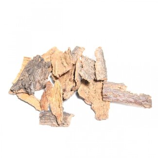 4A Gedroogde Schors schijfjes | Kleur: Bruin | Droogdecoratie | Gewicht 200 gram | Per zak