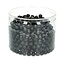Perles de décoration | Couleur: Noir | Diamètre 10 millimeter | Par 600 perles