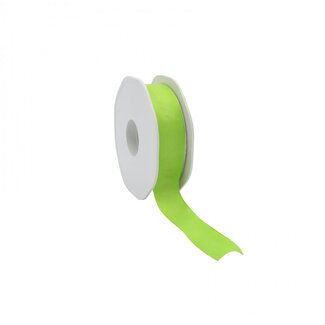4A Overlock Thread Textile Ribbon | Colour: Apple green | Width 23 millimeter | Length 20 meter | Per roll