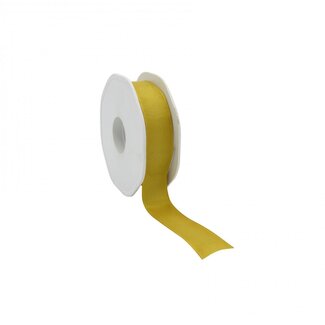 4A Fil Textile Ruban | Couleur: Doré | Breedte 23 millimeter | Lengte 20 meter | Par rol