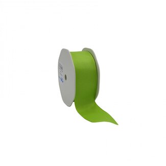 4A Fil textile Ruban | Couleur: Vert pomme | Largeur 38 millimeter | Longueur 20 meter | Par rouleau