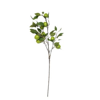 4A Pomme "Granny" Branche artificielle | Couleur: Vert pomme | Longueur ± 95 centimeter | Par Branche artificielle