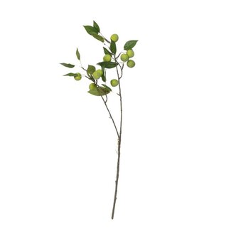 4A Plum "Claude" Artificial branch | Colour: Apple green | Length ± 76 centimetre | Per artificial branch