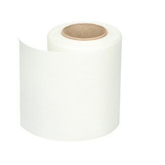 4A Moireband Ribbon | Colour: Natural White | Width 125 millimeter | Length 25 meter | Per roll