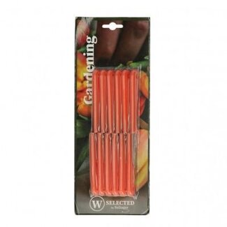 4A Messer auf Karte | Farbe: Orange | Pro 12 Messer