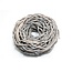 Crazyvine Krans | Kleur: Frosted Grijs | Diameter 48 centimeter | Per krans