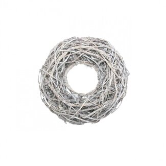 4A Wijnstok Krans | Kleur: Natuurlijk Wit | Diameter 48 centimeter | Per krans