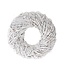 Twister Krans | Kleur: Natuurlijk Wit | Diameter 35 centimeter | Per krans