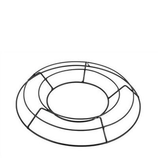 4A IJzeren Ring Basis | Kleur: Zwart | Diameter 40 centimeter | Per 5 ringen