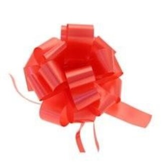 4A Pull Bow Ribbon | Colour: Red | Width 30 millimeter | Per 30 bows