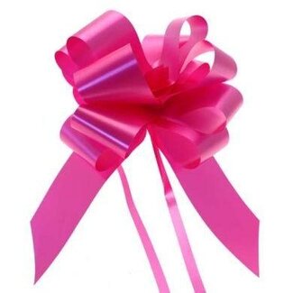 4A Pull-bow Ribbon | Colour: Fuchsia | Width 50 millimetre | Per 20 bows