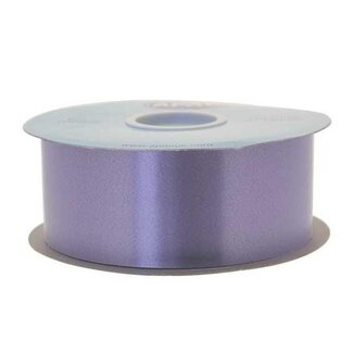 4A Poly Satijn Lint | Kleur: Lilakleurig | Breedte 50 millimeter | Lengte 91 meter | Per rol