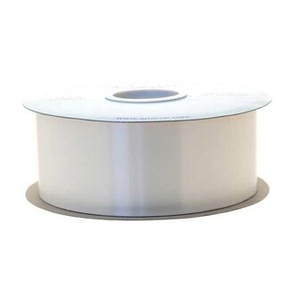 4A Poly Satijn Lint | Kleur: Crèmekleurig | Breedte 50 millimeter | Lengte 91 meter | Per rol