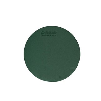 4A Oasis Cake Dummy Ideal | Colour: Green | Diameter 22 centimetre | Height 7 centimetre | Per 2 dummies