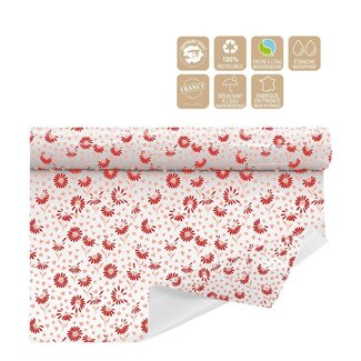 4A Folie op Rol “Galant” | Kleur: Natuurlijk Wit | Breedte 80 centimeter | Lengte 40 meter | Per rol