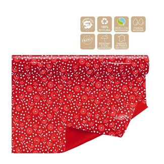 4A Folie auf Rolle “Galant” | Farbe: Rot | Breite 80 centimeter | Lengte 40 meter | Pro rol