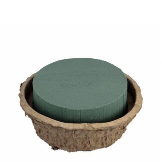 4A Oasis Biolit Schaal | Kleur: Groen | Diameter 18 centimeter | Hoogte 10 centimeter | Per 2 schalen