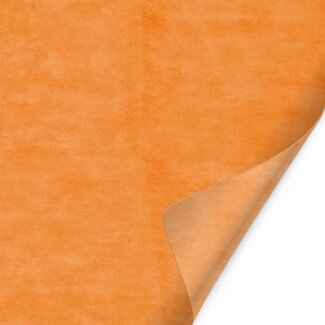 4A Textiel Vel non woven | Kleur: Oranje | Lengte 50 centimeter | Breedte 50 centimeter | Per 200 vellen