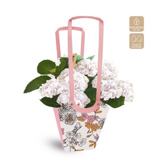 4A Bags “Aqua Birdy” | Colour: Pink | Length 17.5 centimetre | Width 11 centimetre | Height 20 centimetre | Per 10 bags