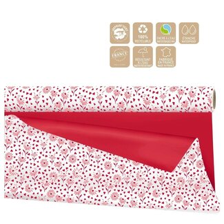 4A Folie auf Rolle “Galant” | Farbe: Rot | Breite 80 centimeter | Länge 25 meter | Pro rol