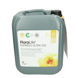 4A Oasis Floralife Express Clear Ultra Entretien | Contenu 10 liter | Par jerrican