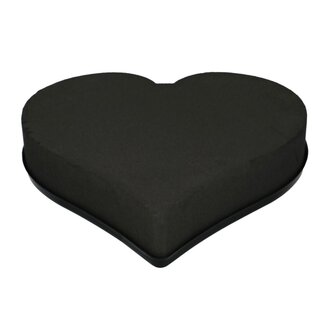 4A Oasis Eychenne Hart | Farbe: Schwarz | Durchmesser 38 centimeter | Pro 2 Herzen