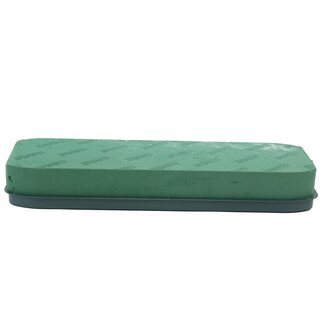 4A Oasis Casket Tray | Farbe: Grün | Länge 60 centimeter | Breite 21 centimeter | Höhe 8 centimeter | Pro Schale