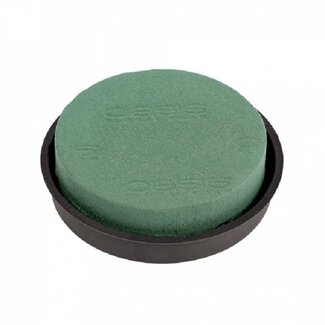 4A Oasis Posy Pad Naylorbase | Kleur: Groen | Diameter 23 centimeter | Per 2 houders