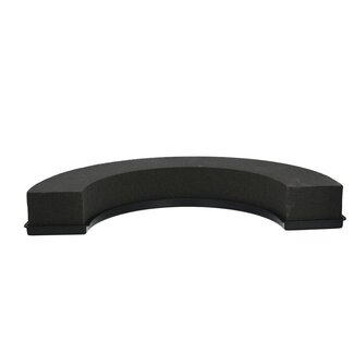 4A Oasis Eychenne Halber Ring | Farbe: Schwarz | Durchmesser 50 centimeter | Per 2 Monden